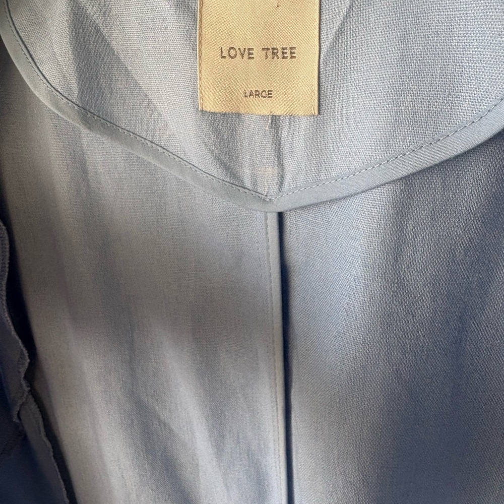 Love Tree Sky Blue Sleeveless Dress - Picture 8 of 8